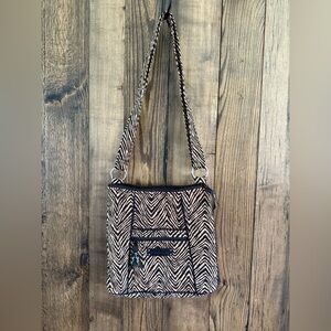 Vera Bradley Chevron Zebra Crossbody Bag